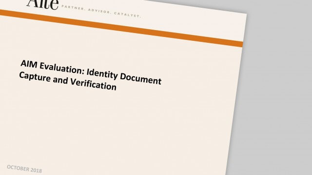 Evaluación AIM: Captura y verificación de documentos de identidad