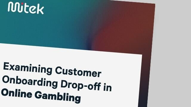 Examining Customer Onboarding Drop-off in Online Gambling Mitek