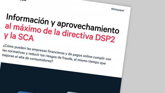 La directiva PSD2 y la SCA