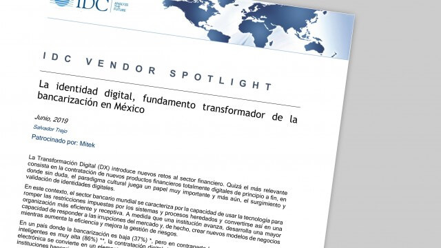 La identidad digital, fundamento transformador de la bancarización en México