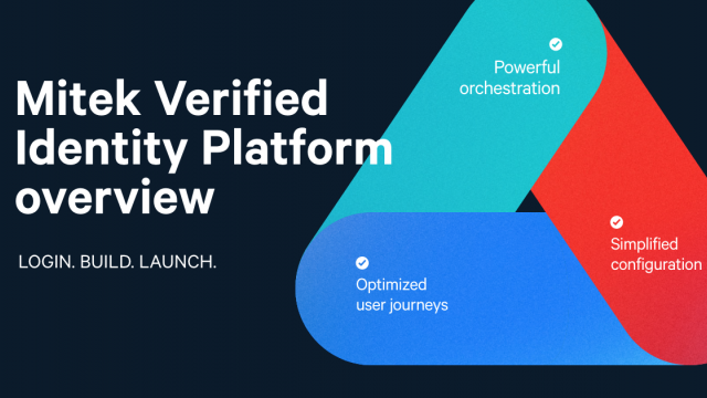 Mitek Verified Identity Platform overview