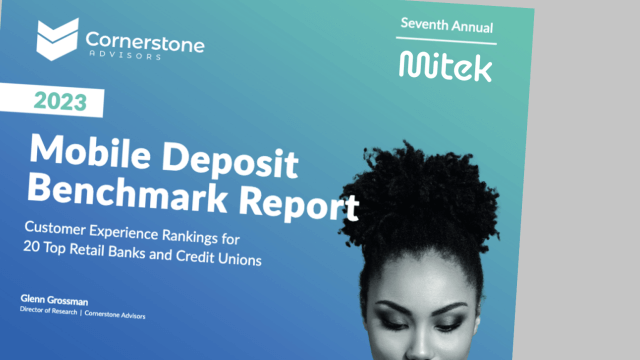 Mobile Deposit Benchmark Report 2023