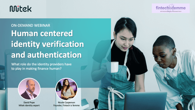 On-demand webinar: Human centered identity verification